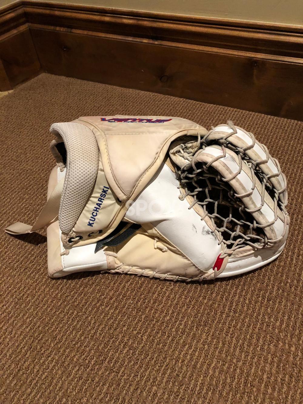 Kucharski Pro Return Vaughn SLR Goalie Glove Set – Red/White/Blue | Senior