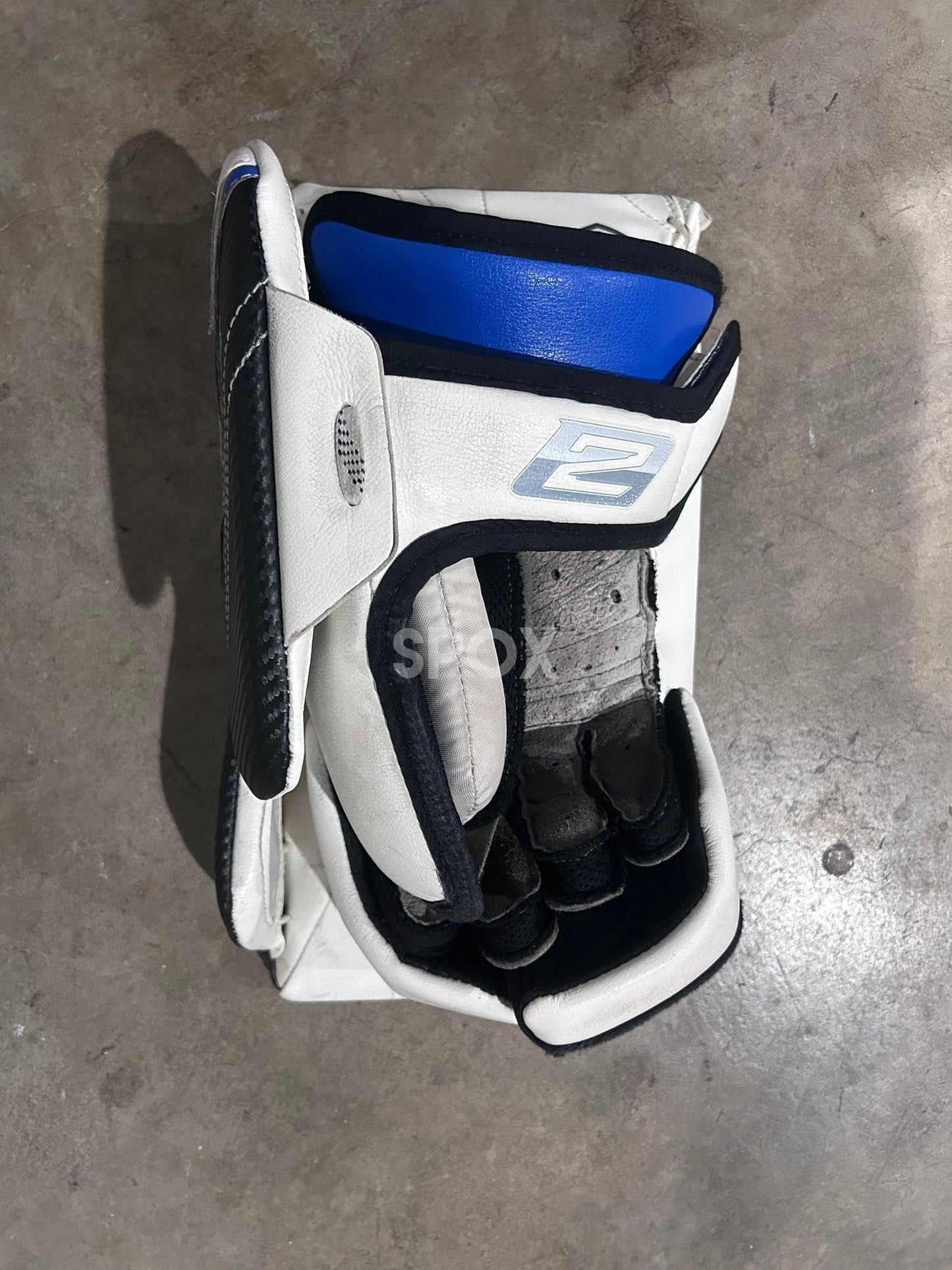 Used 33+1 Brian’s Optik 3 Goalie Set – Senior | Blue