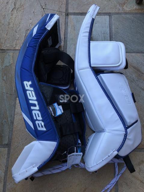 Bauer Supreme S190 Goalie Leg Pads – Senior 35" +1 | Lightweight • High Performance • New Condition