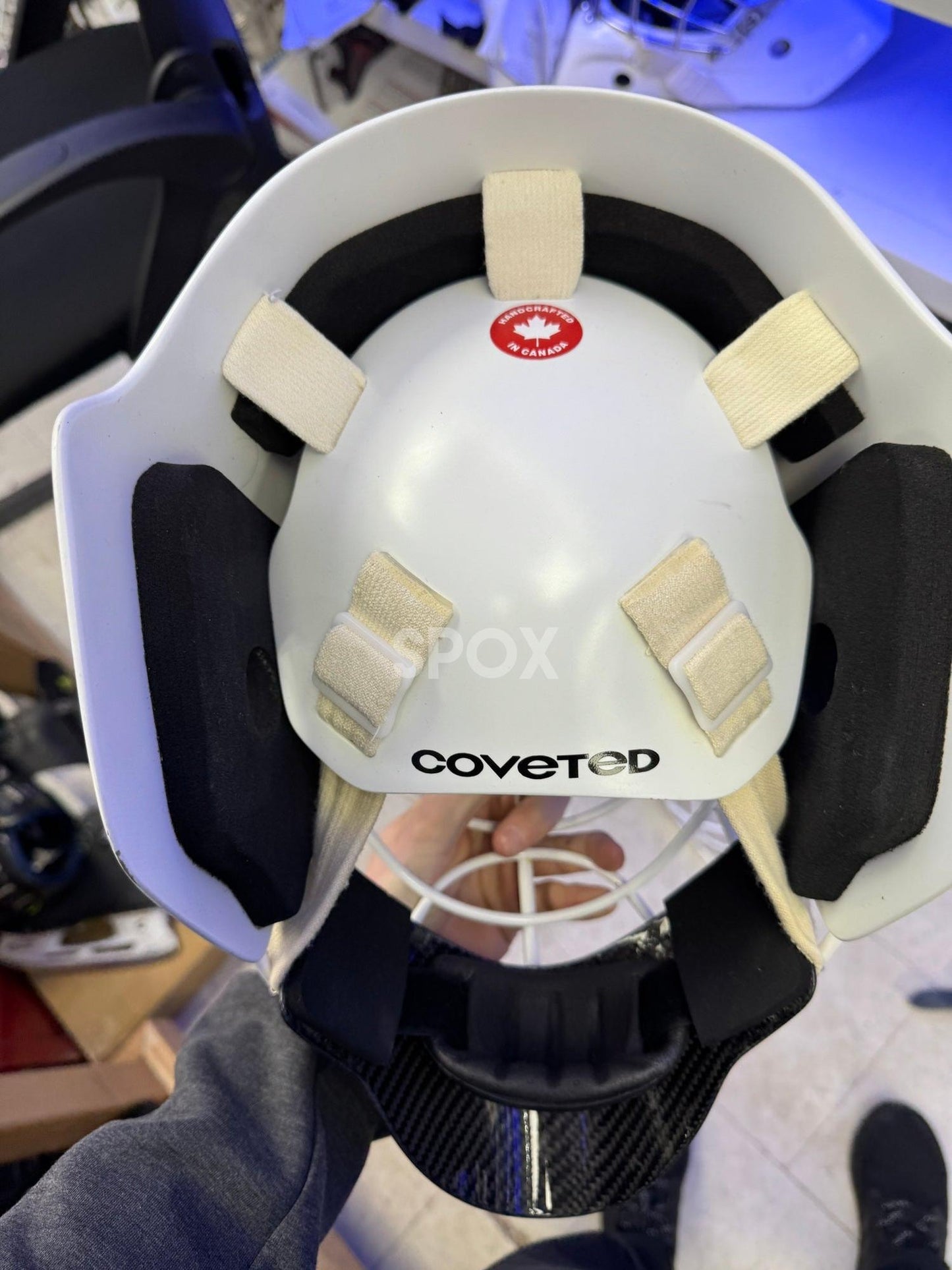 Coveted 2 Piece Goalie Mask Combo 🏒🥅 – Extra Cage, Bag & Hardware Kit Included!