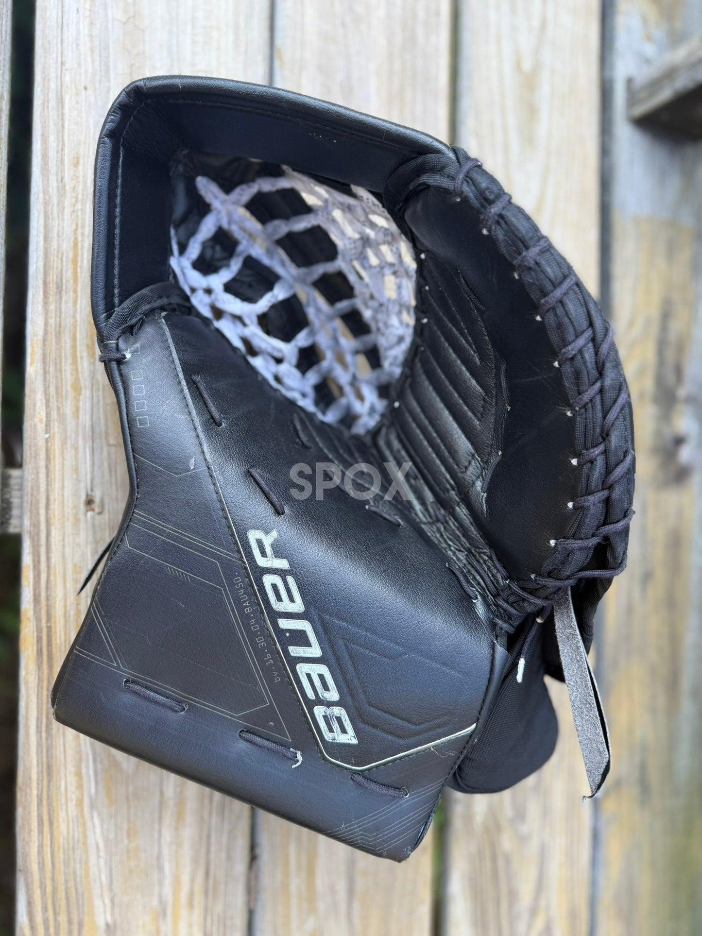 33" Bauer Mach Senior Goalie Full Set – Regular Hand | Black | Used (Excellent Condition!)