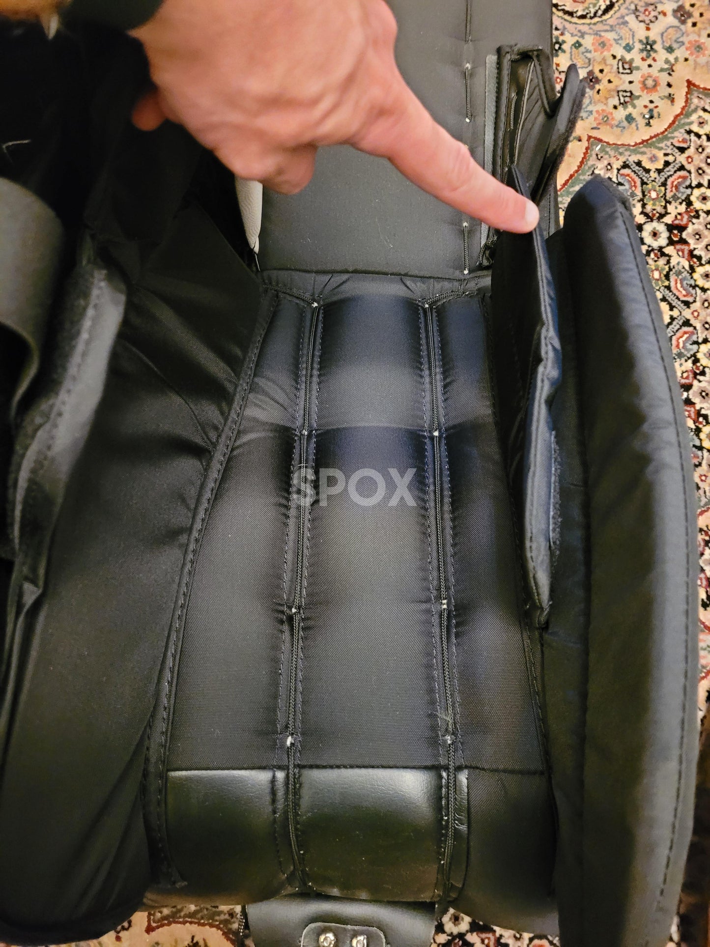 Used 33" True Catalyst 9X3 &amp; Bauer Hyperlite2 Goalie Full Set – Senior Regular Hand | Black