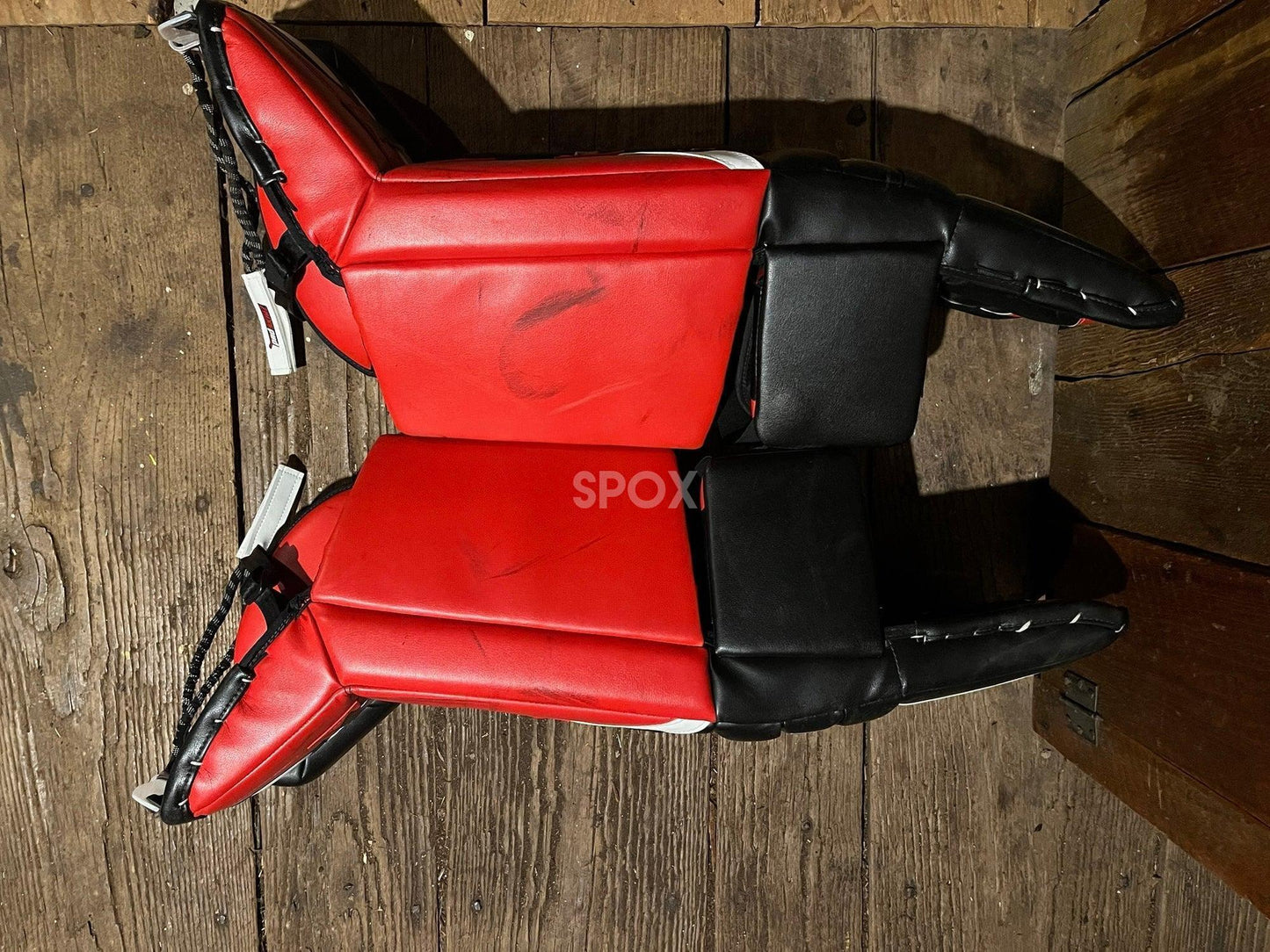 Heaton Battram 36+2 Senior Goalie Pads – Own a Piece of Hockey Legend!