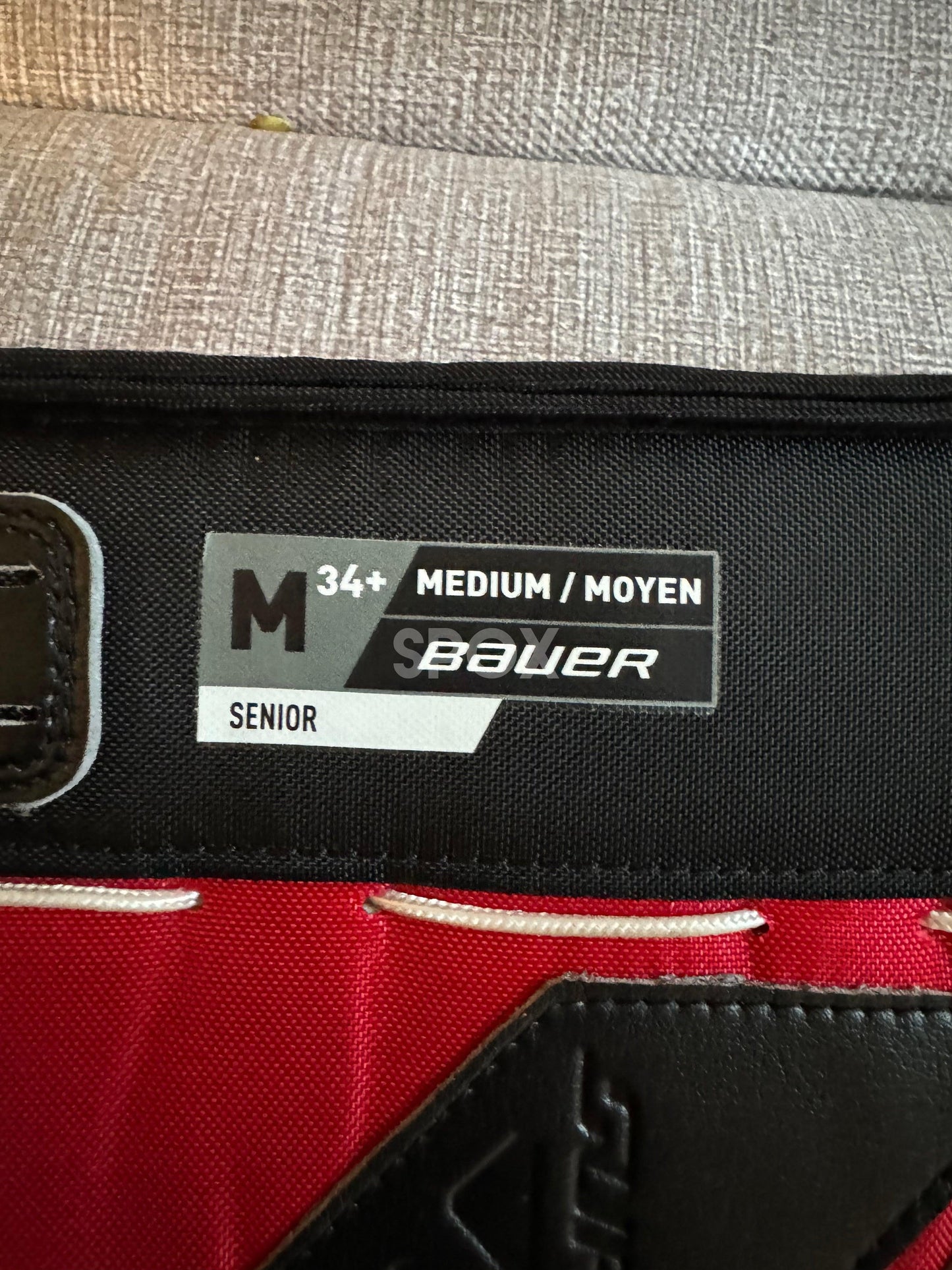 2024 Bauer Supreme Shadow Goalie Leg Pads – 34" Senior +1 | Brand New