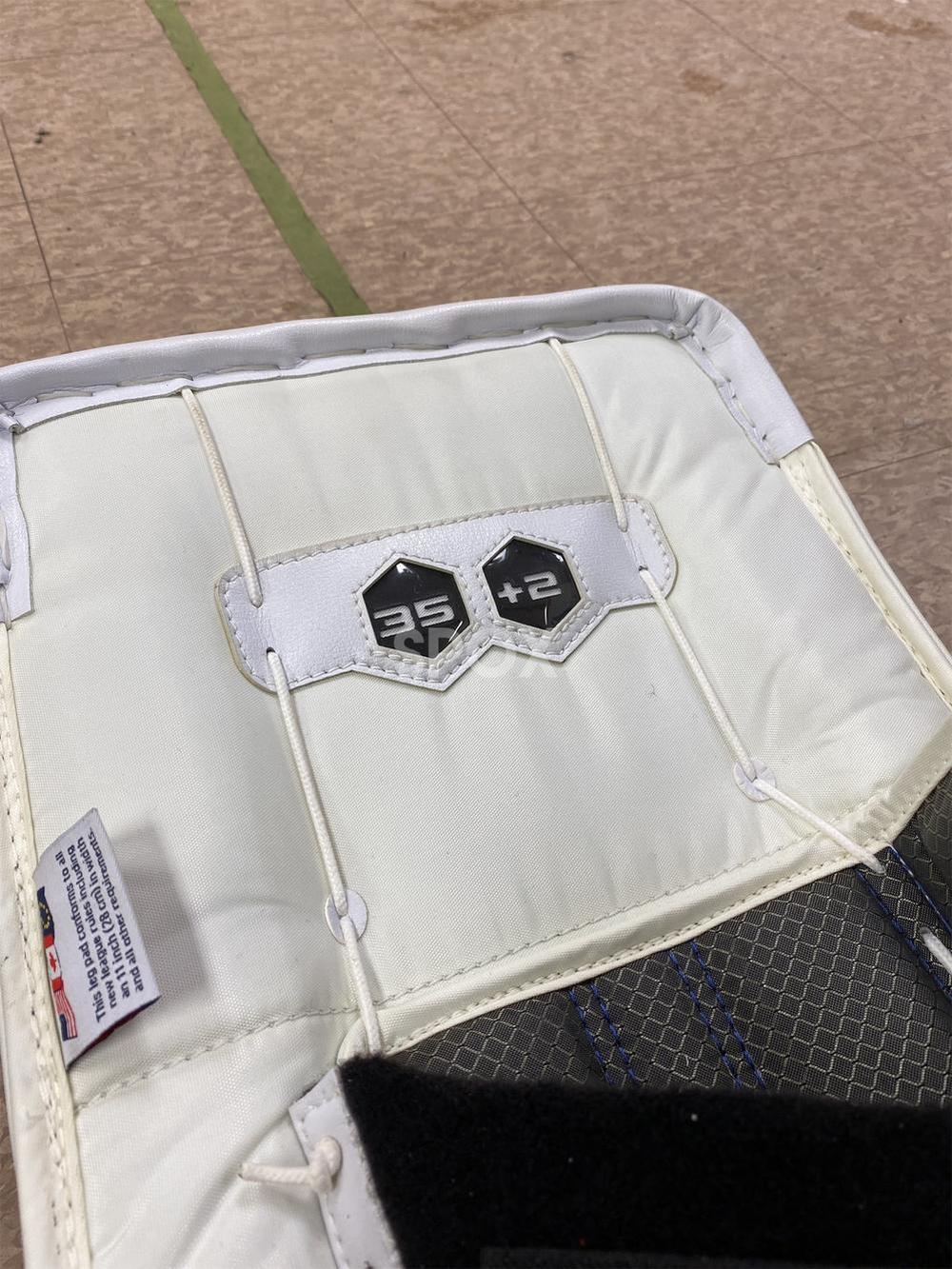 35+2" Vaughn Velocity VE8 Pro Carbon Goalie Leg Pads