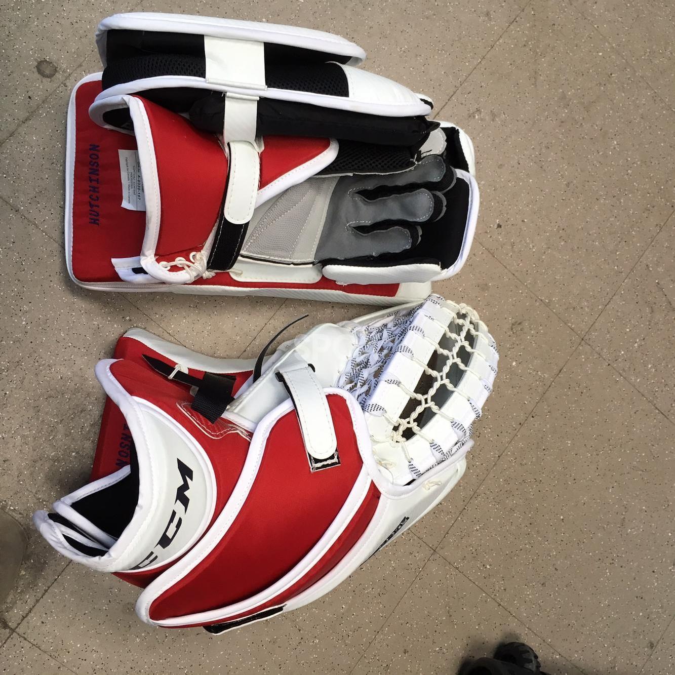 Brand New CCM Pro Stock “Hutchinson” Extreme Flex 4 Goalie Full Set – Senior | Florida Panthers Edition