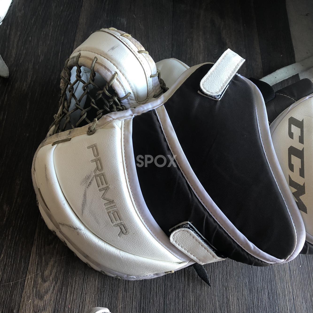 CCM Premier II Pro Goalie Full Set – Senior 35" Regular | Pro Stock | White