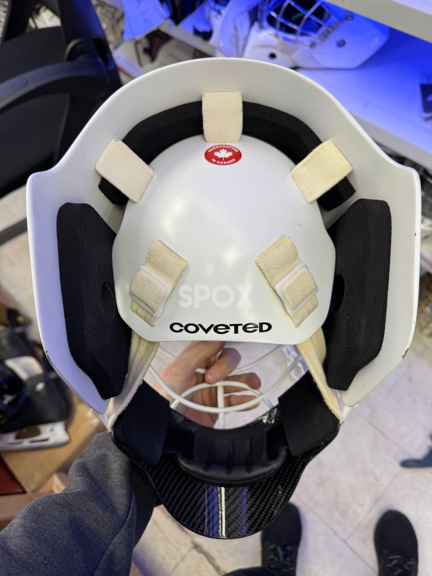 Coveted 2 Piece Goalie Mask Combo 🏒🥅 – Extra Cage, Bag & Hardware Kit Included!