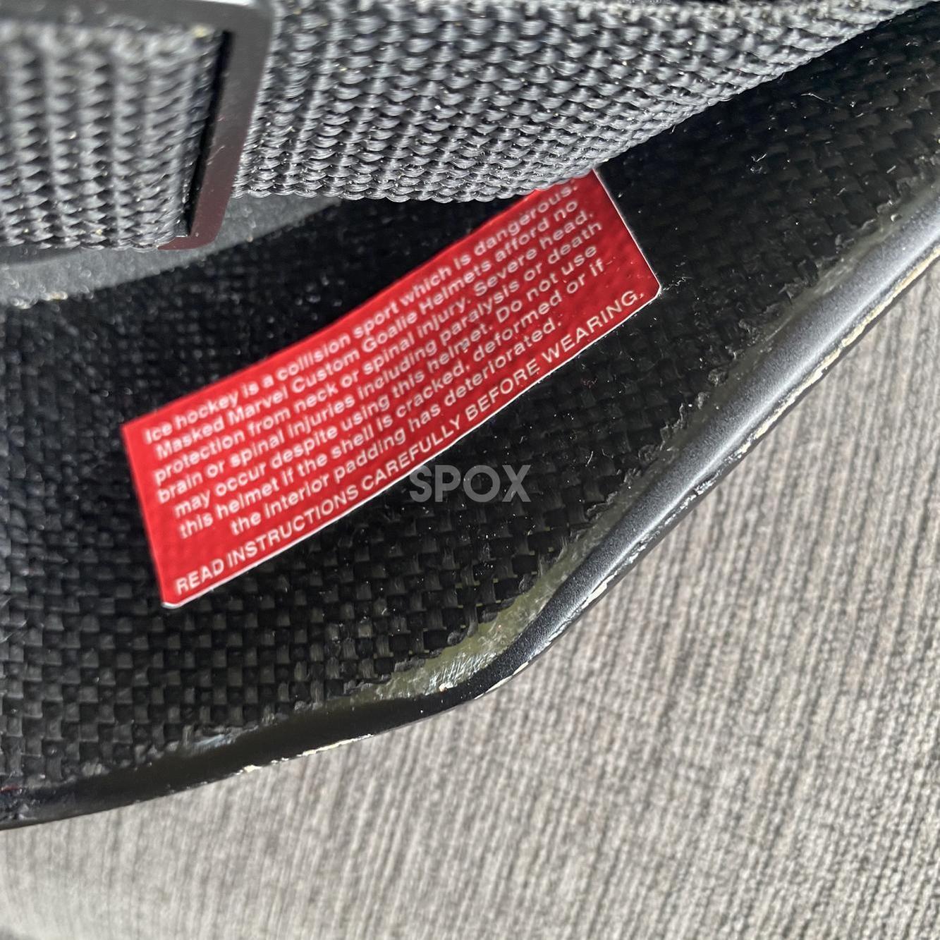 Masked Marvel Senior Goalie Mask | Great Condition | Black