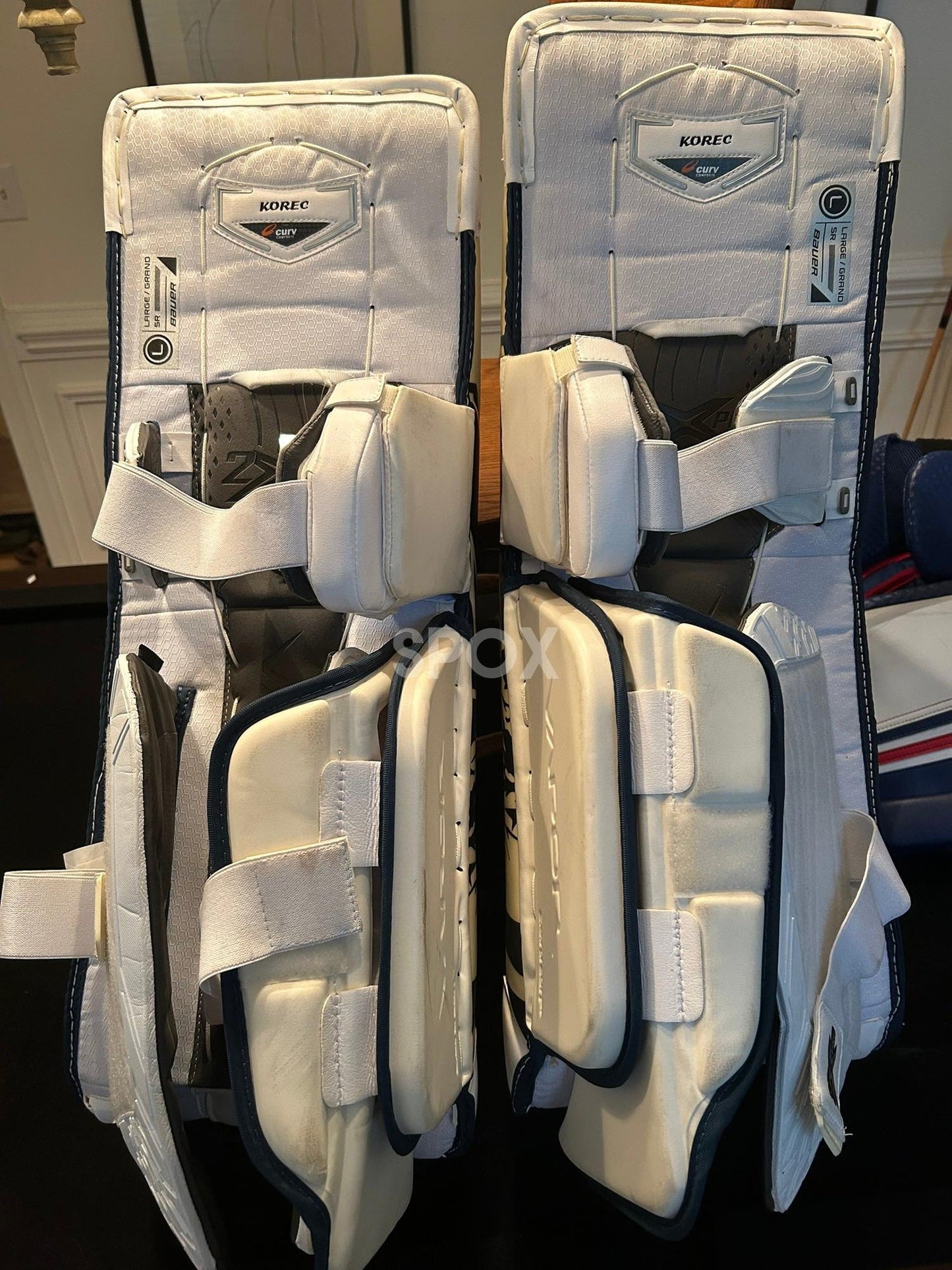 Brand New Bauer Vapor 2X Pro Goalie Leg Pads – Senior Large 35”