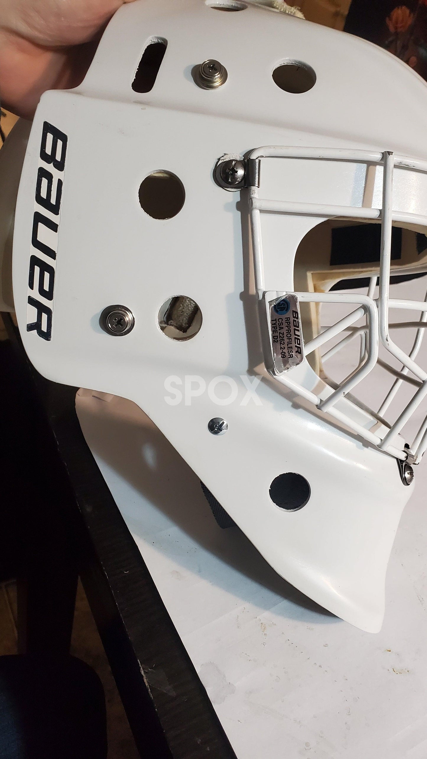 Refurbished Bauer Profile 960 Senior Goalie Mask – Like-New Protection!