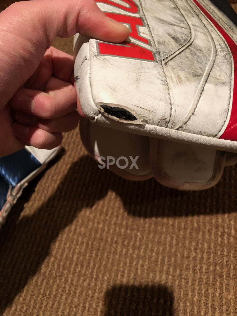 Kucharski Pro Return Vaughn SLR Goalie Glove Set – Red/White/Blue | Senior