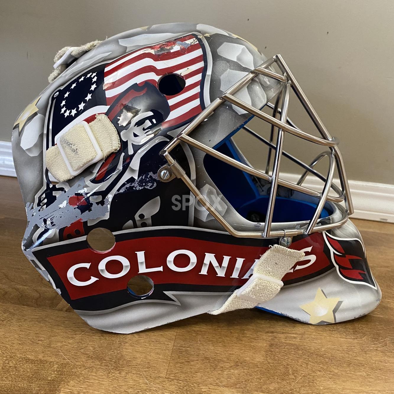 Senior Custom Painted Eddy Goalie Mask