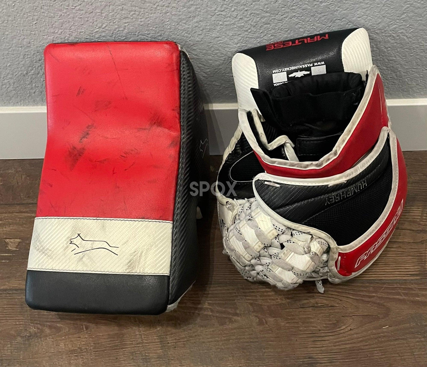 2021 Kenesky Pads & Passau Gloves Goalie Set – Senior Pro Stock | Black