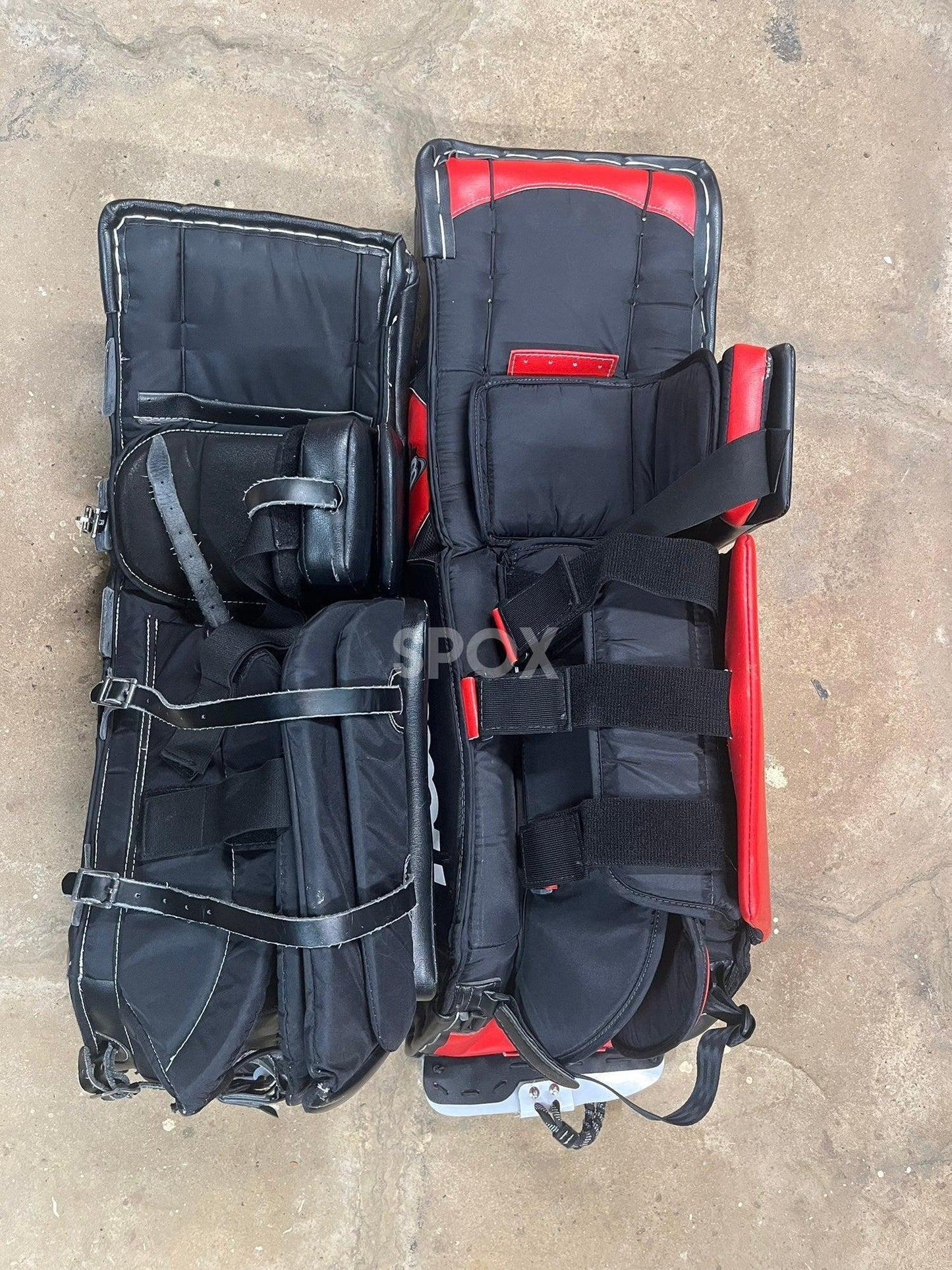 Heaton Battram 36+2 Senior Goalie Pads – Own a Piece of Hockey Legend!