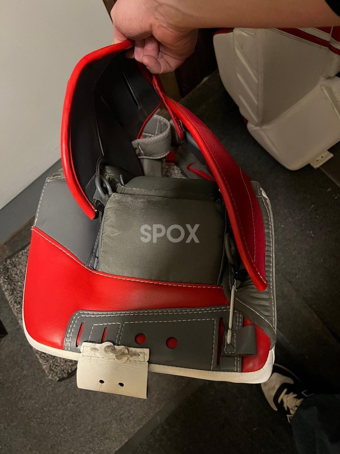 2023 Warrior Ritual G6 E+ Senior Goalie Full Set – Regular | 35" | Red