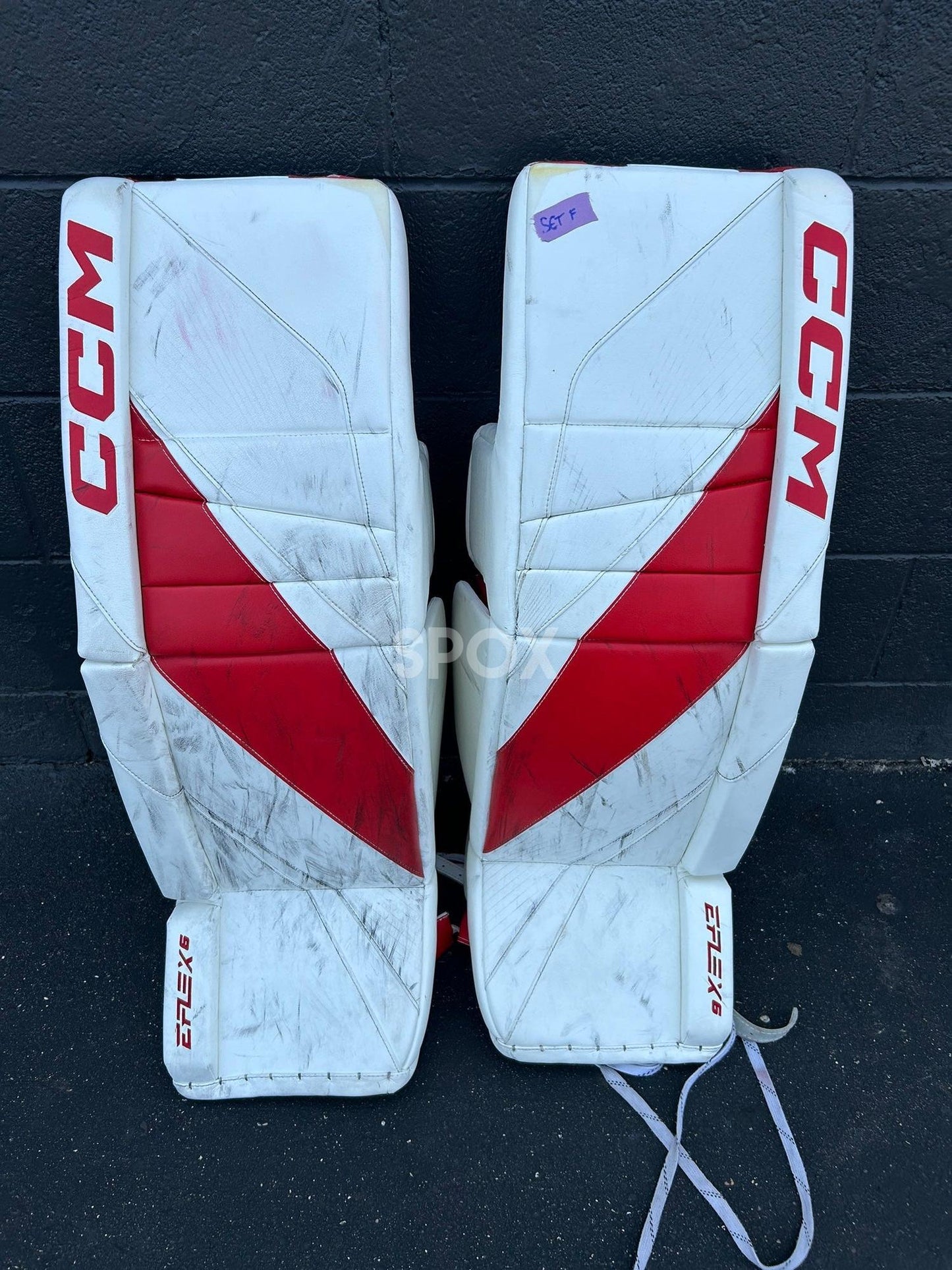 Used CCM Extreme Flex 6 Goalie Full Set – Senior 36+2 | Charlotte Checkers Edition