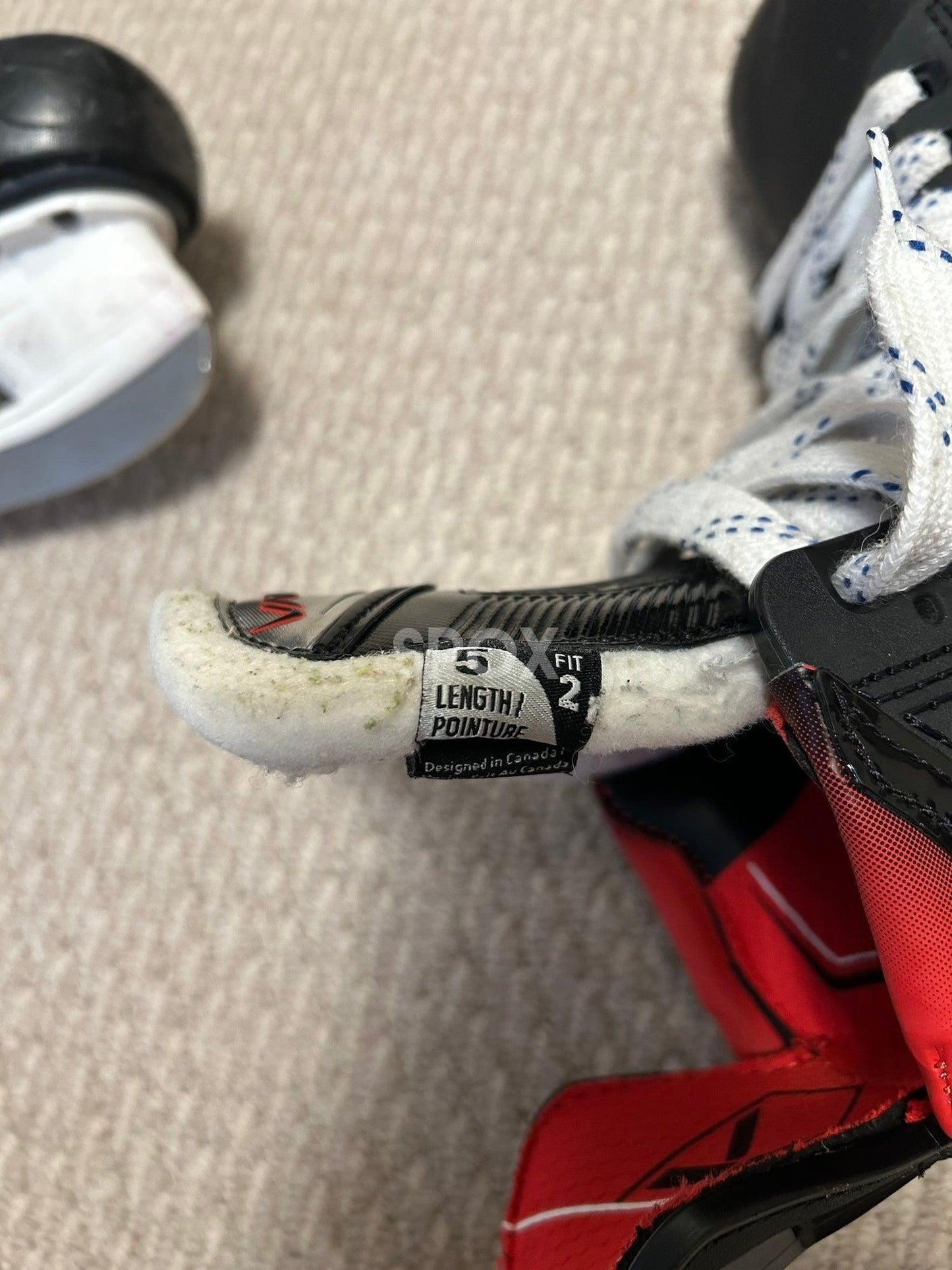 2025 Bauer Vapor X5 Pro Hockey Skates – Size 5 Fit 2 (USED, Excellent Condition)