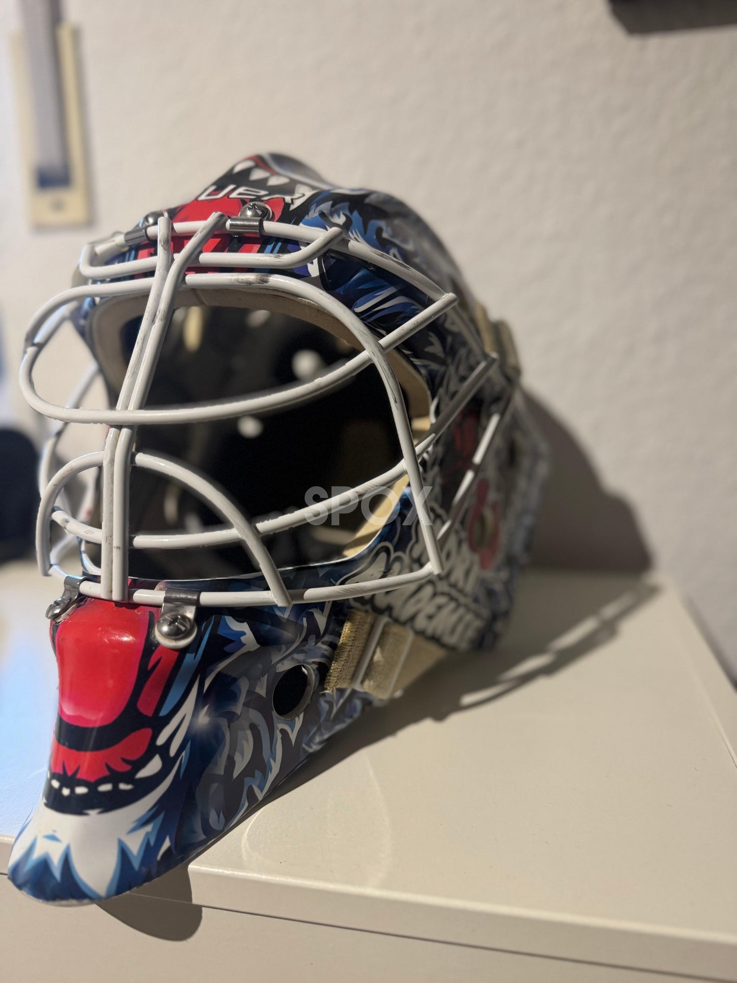 2022 Bauer Goalie Mask Pro Stock – Kassel Huskies