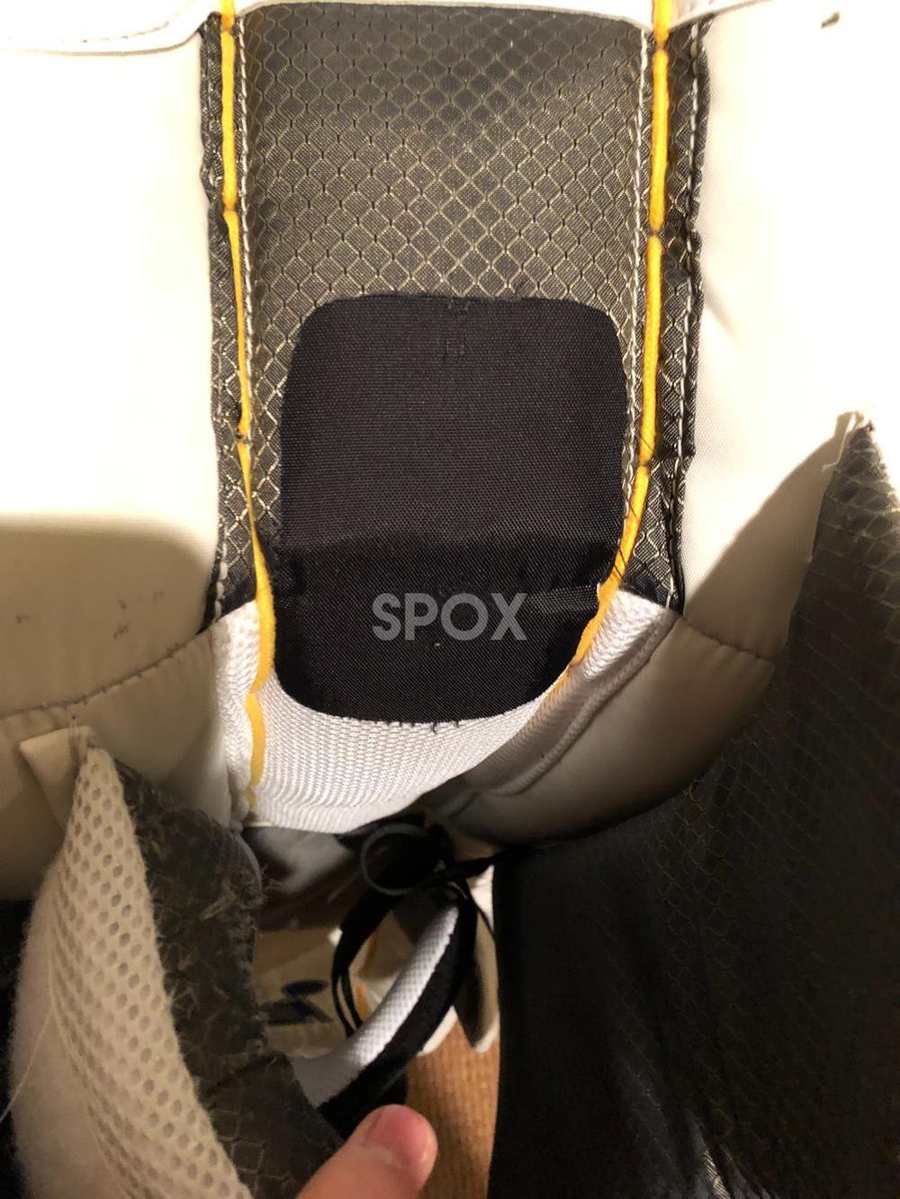 Pro Return Allen Vaughn VE8 Goalie Leg Pads – 35+2 | Senior Pro Stock Blue