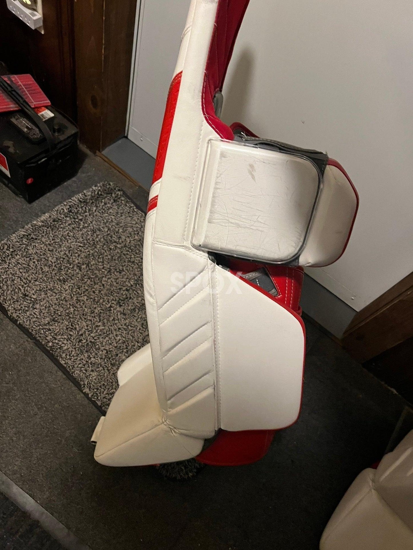 2023 Warrior Ritual G6 E+ Senior Goalie Full Set – Regular | 35" | Red