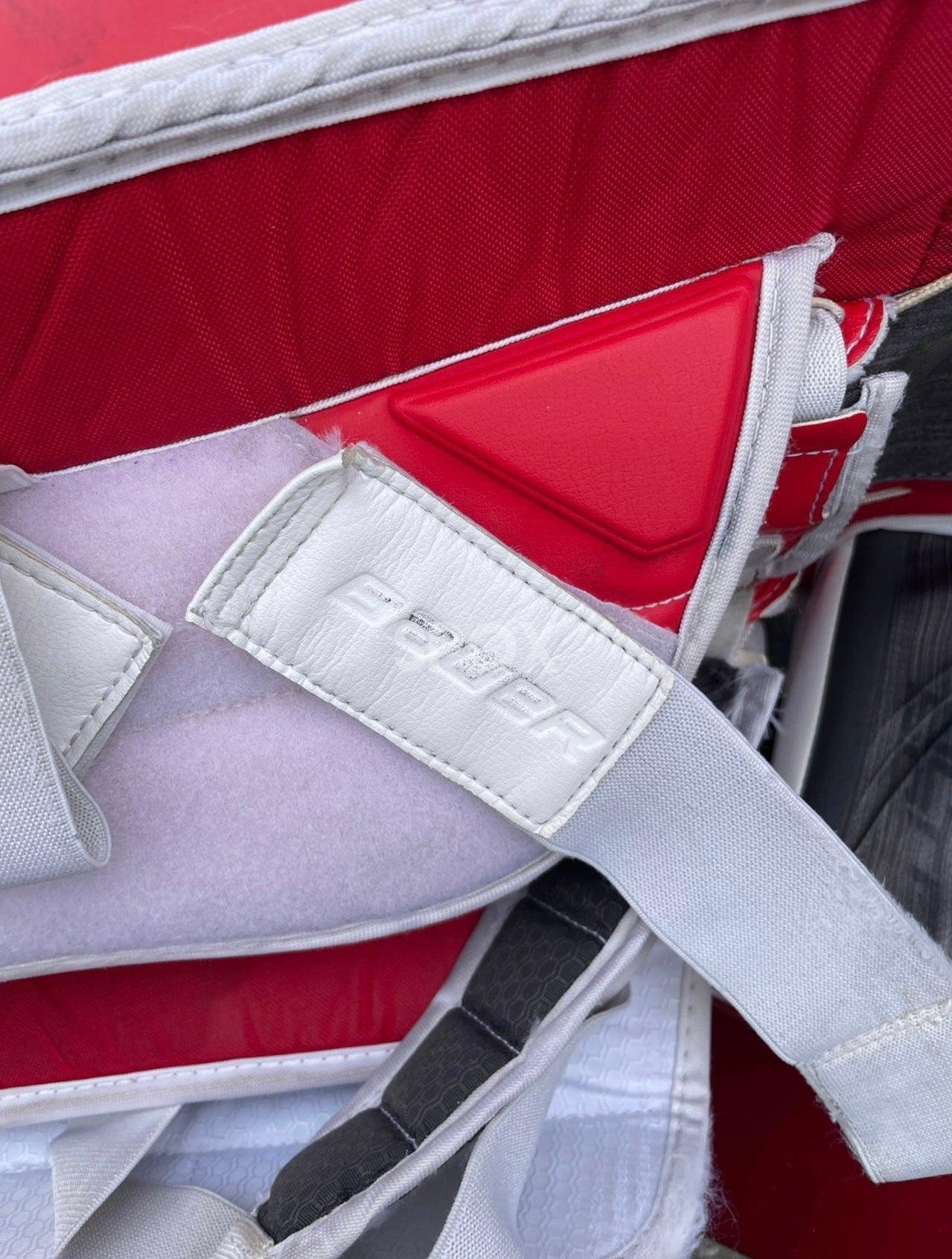 Bauer Mach Goalie Full Set – Senior 35" | Pro Stock Red