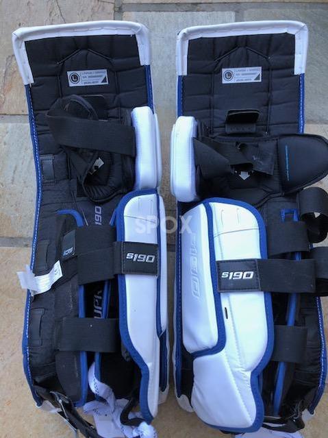 Bauer Supreme S190 Goalie Leg Pads – Senior 35" +1 | Lightweight • High Performance • New Condition