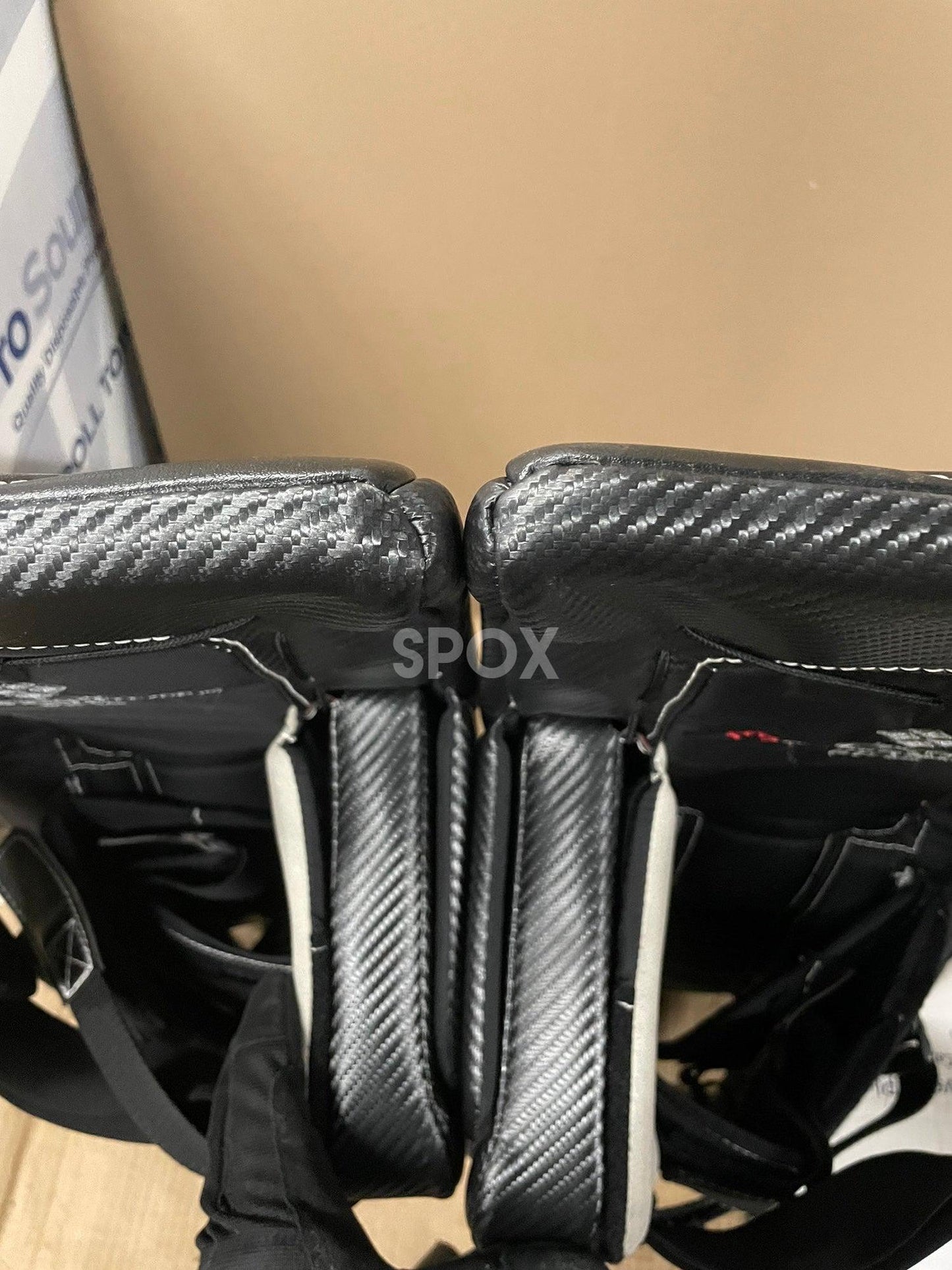 True Pro PX4 Hzrdus Senior Goalie Pads – 31+1.5 | Pro Stock Black