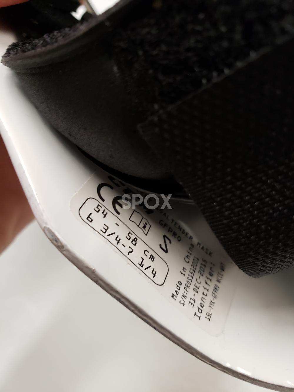 NEW CCM GF Pro Senior Goalie Mask – White | Elite Protection for Serious Goalies