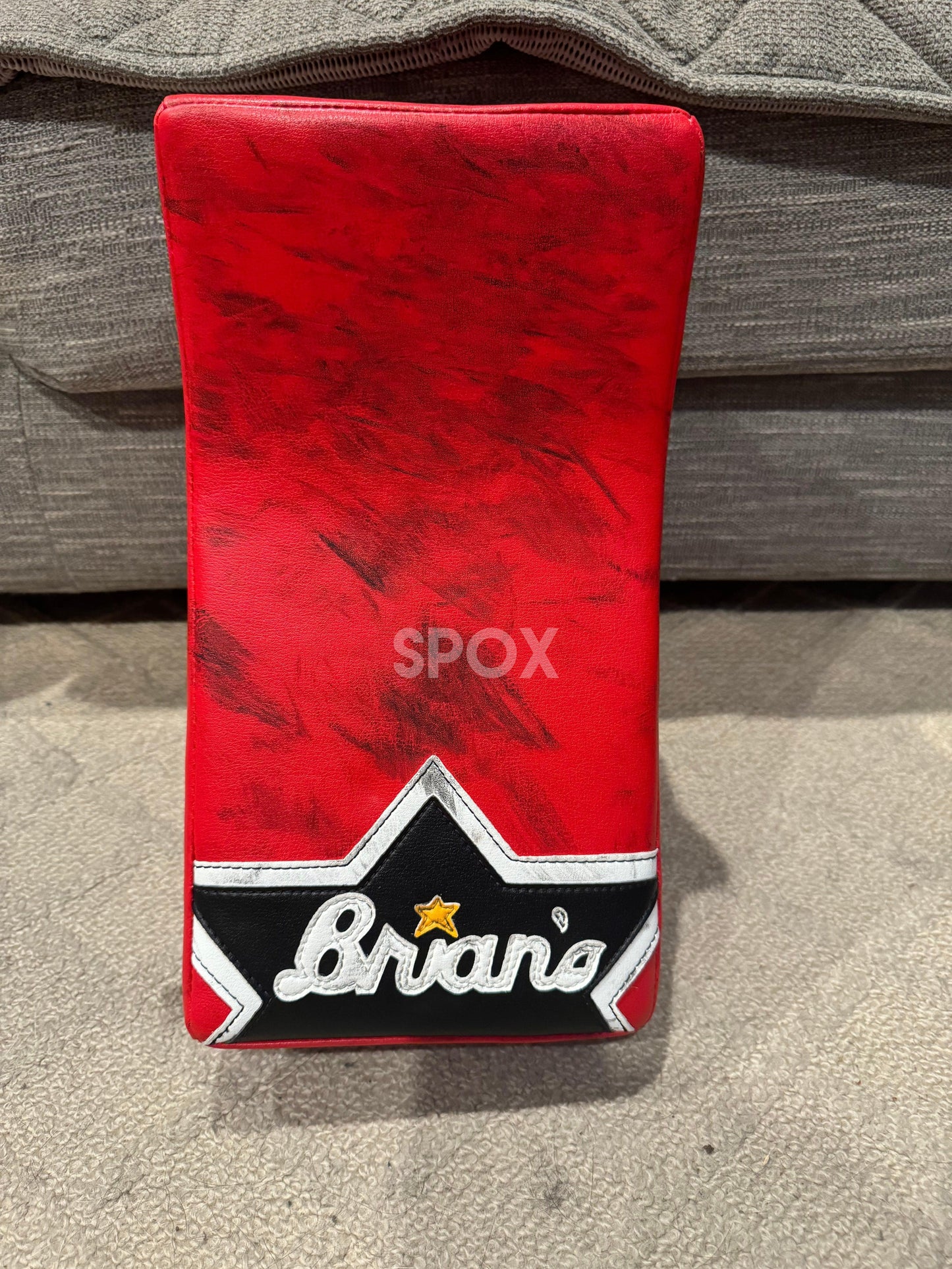 Used Brian’s GNetik V / Optik2 Goalie Full Set – 34"+1.75 | Pro Stock Red