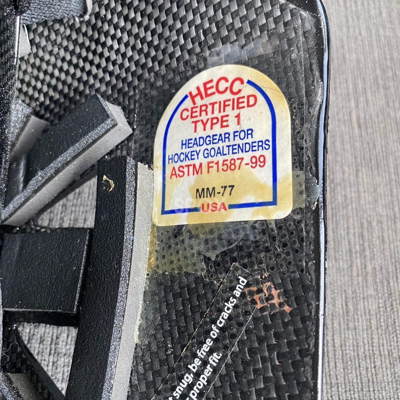 Masked Marvel Senior Goalie Mask | Great Condition | Black