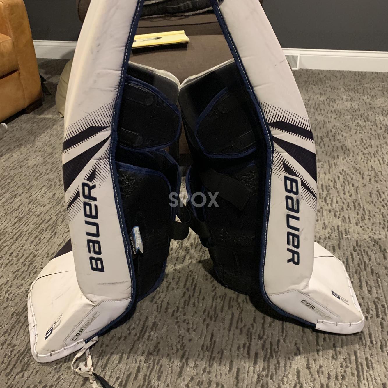 Lightly Used Bauer Supreme 2S Pro Goalie Leg Pads – Size Medium (34”) | Excellent Condition