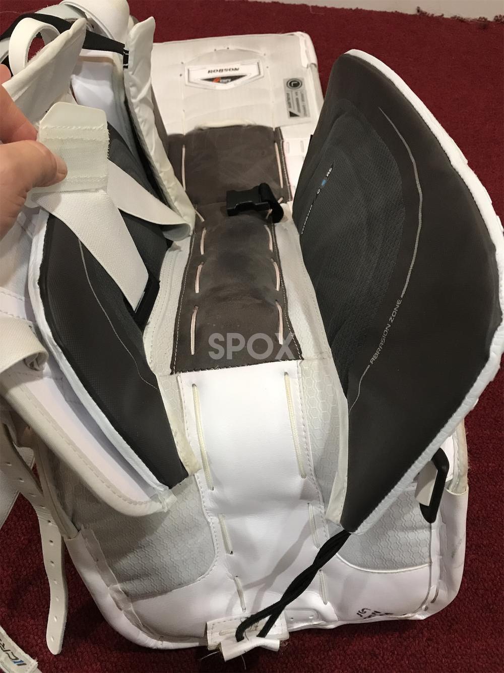 Bauer Vapor 2X Pro Goalie Leg Pads – Size 35+1 (Large) | Pro Stock | Excellent Condition