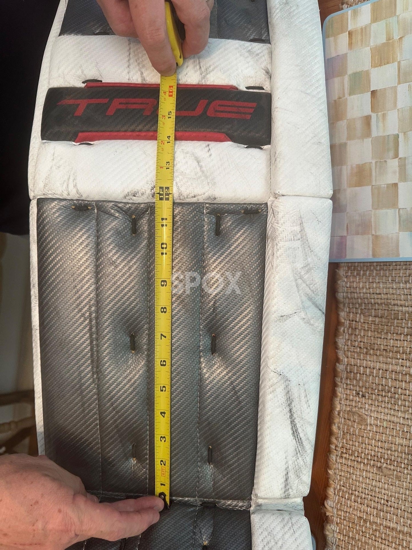 True L87 Senior Goalie Leg Pads – 33" +1 | Red | Custom Performance