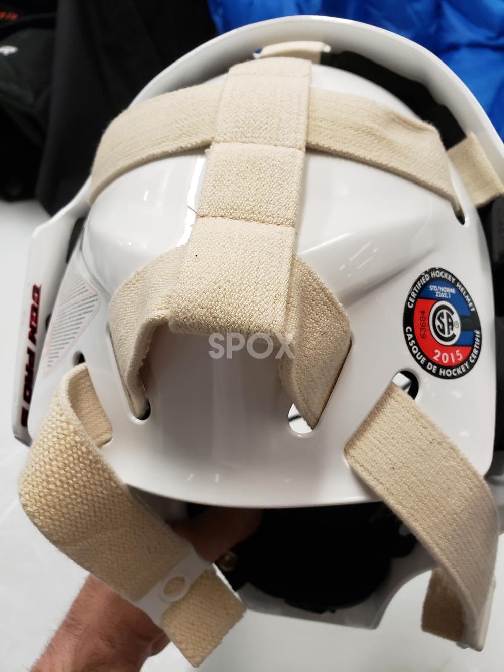 NEW CCM GF Pro Senior Goalie Mask – White | Elite Protection for Serious Goalies