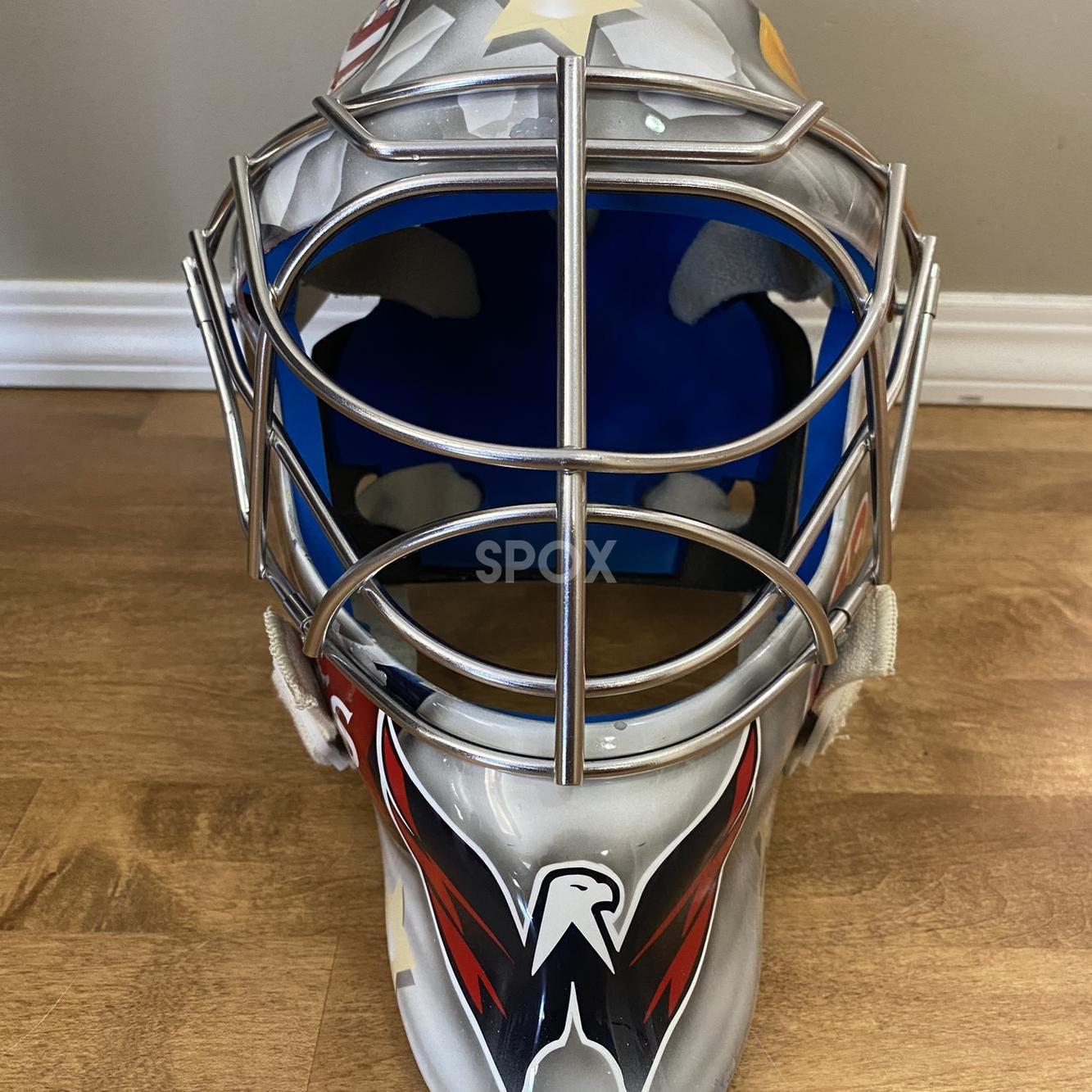 Senior Custom Painted Eddy Goalie Mask