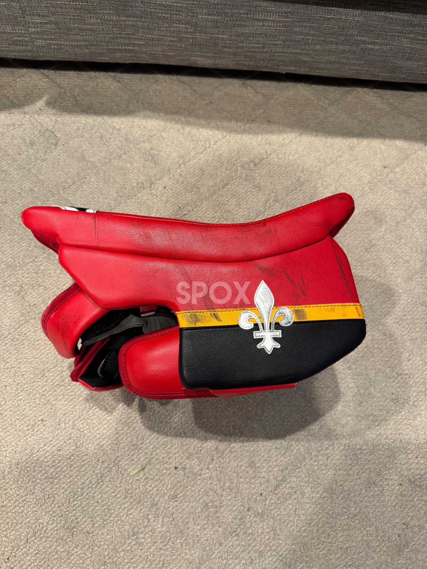 Used Brian’s GNetik V / Optik2 Goalie Full Set – 34"+1.75 | Pro Stock Red