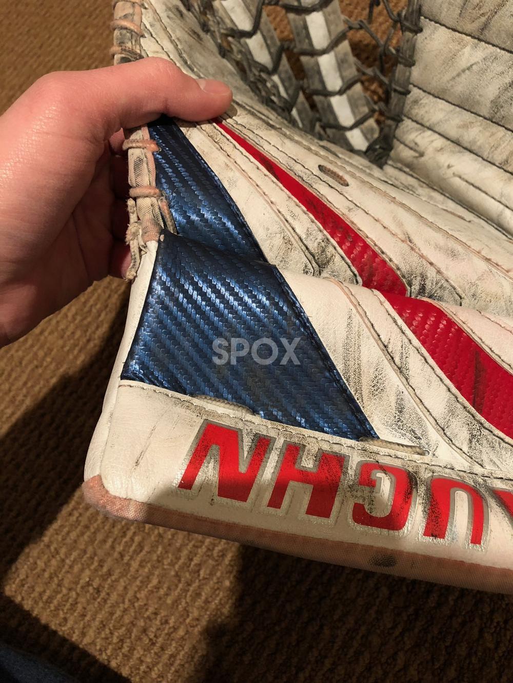 Kucharski Pro Return Vaughn SLR Goalie Glove Set – Red/White/Blue | Senior