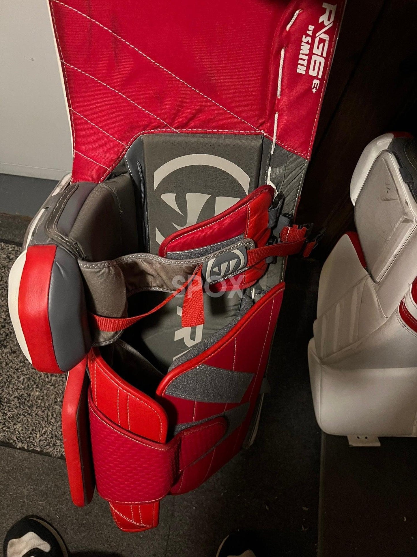 2023 Warrior Ritual G6 E+ Senior Goalie Full Set – Regular | 35" | Red