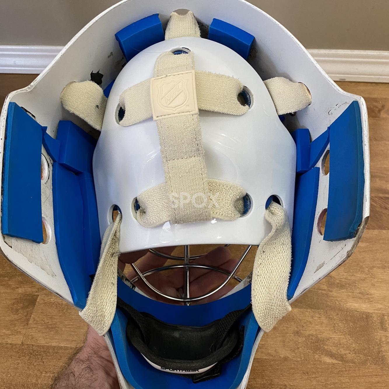 Senior Custom Painted Eddy Goalie Mask