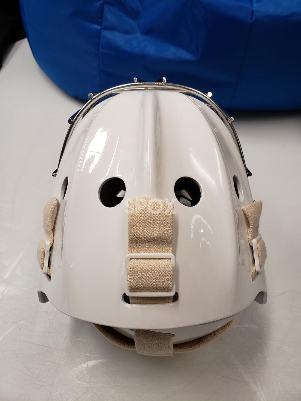 NEW CCM GF Pro Senior Goalie Mask – White | Elite Protection for Serious Goalies