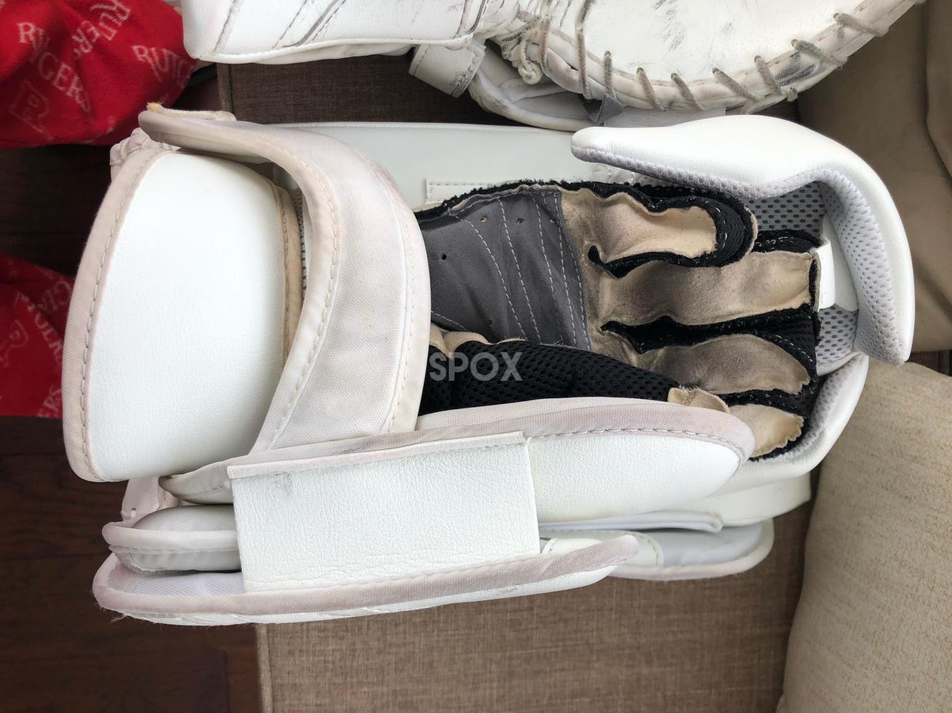 White Senior 33" Brian's G-Netik 8.0 Goalie Full Set – Game-Ready & Fully Integrated!