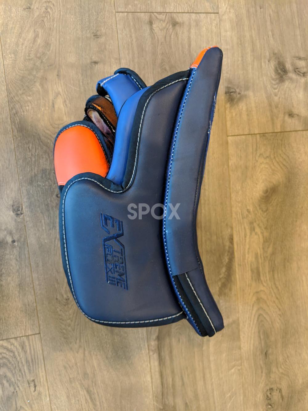 CCM Extreme Flex III Goalie Pads – Senior 32" | Regular Hand | Blue