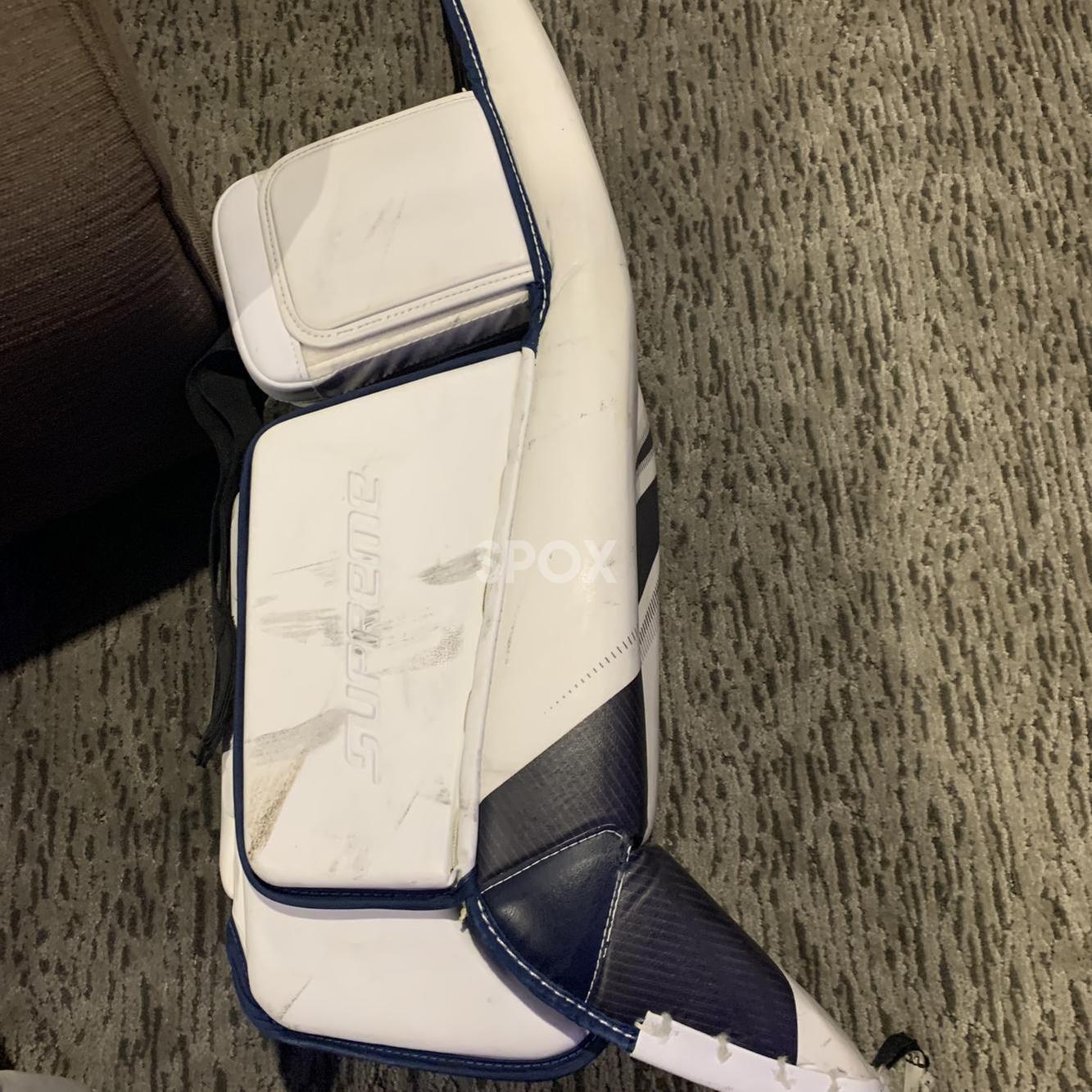 Lightly Used Bauer Supreme 2S Pro Goalie Leg Pads – Size Medium (34”) | Excellent Condition
