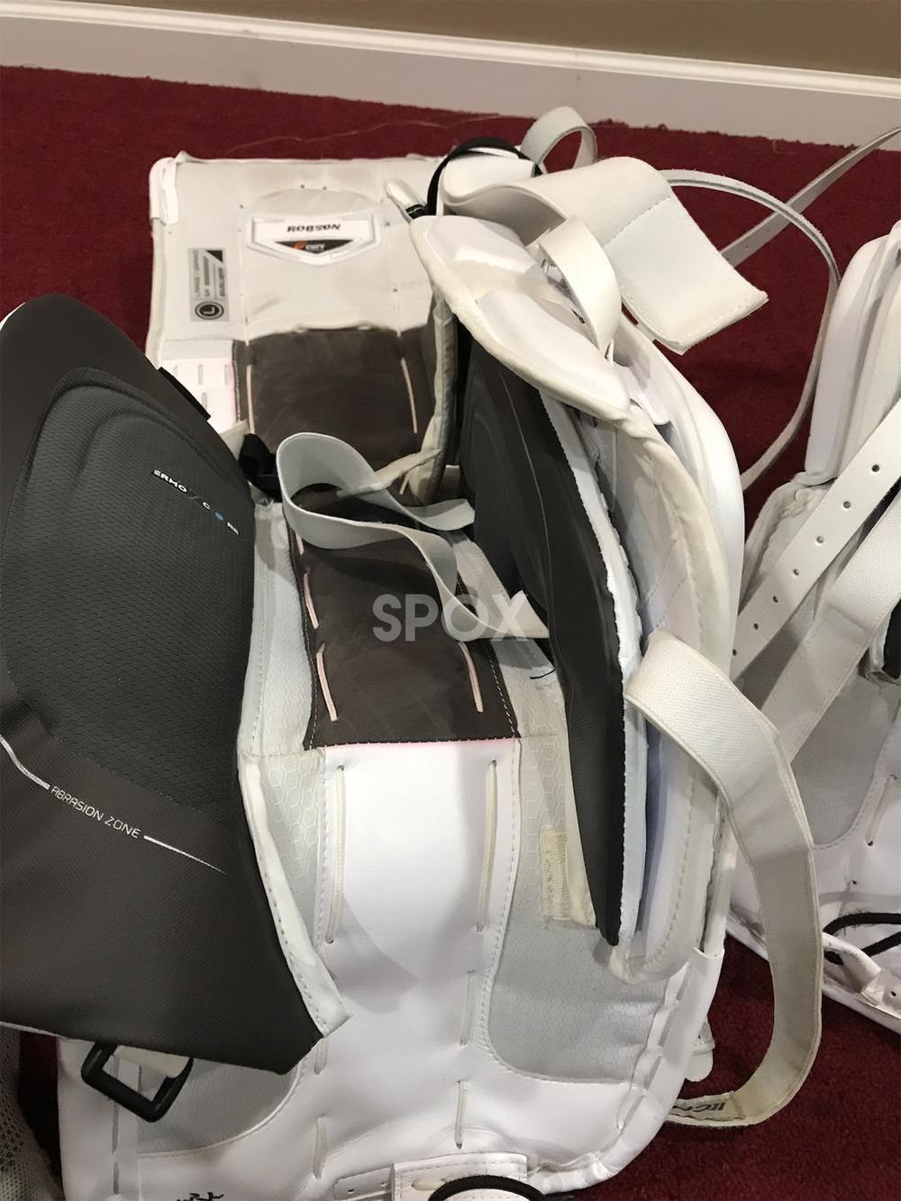 Bauer Vapor 2X Pro Goalie Leg Pads – Size 35+1 (Large) | Pro Stock | Excellent Condition