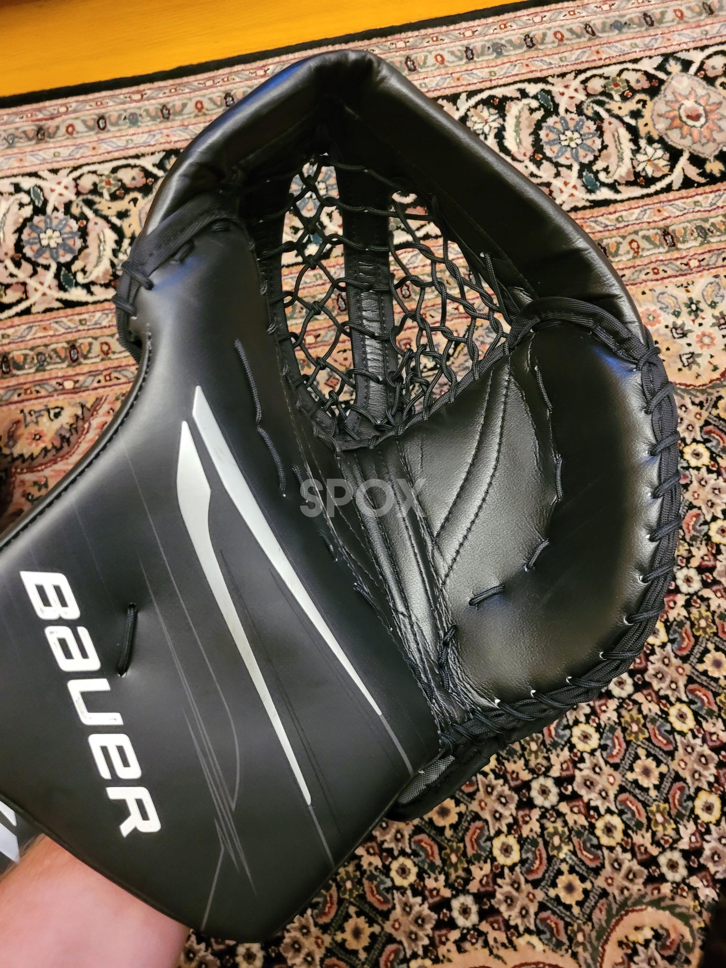 Used 33" True Catalyst 9X3 &amp; Bauer Hyperlite2 Goalie Full Set – Senior Regular Hand | Black
