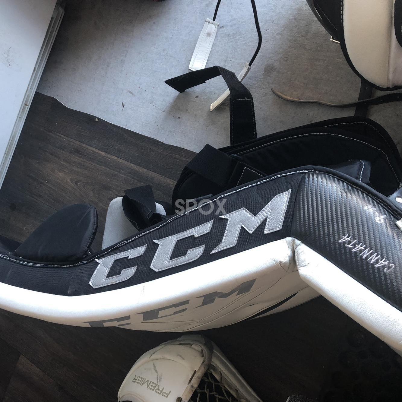 CCM Premier II Pro Goalie Full Set – Senior 35" Regular | Pro Stock | White