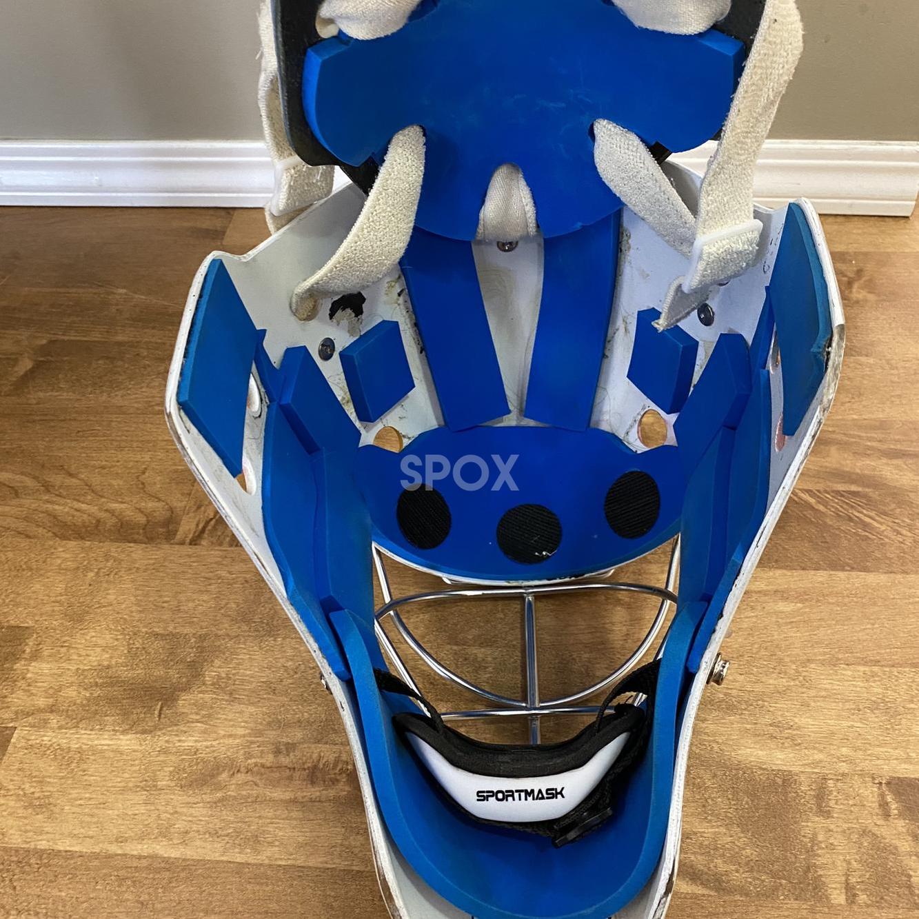 Senior Custom Painted Eddy Goalie Mask