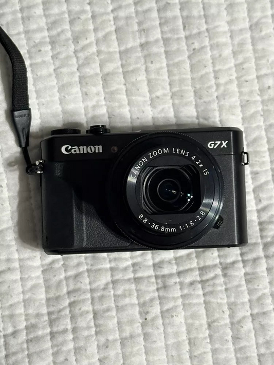 CANON POWERSHOT Digital Camera G7X Mark II🍂✨