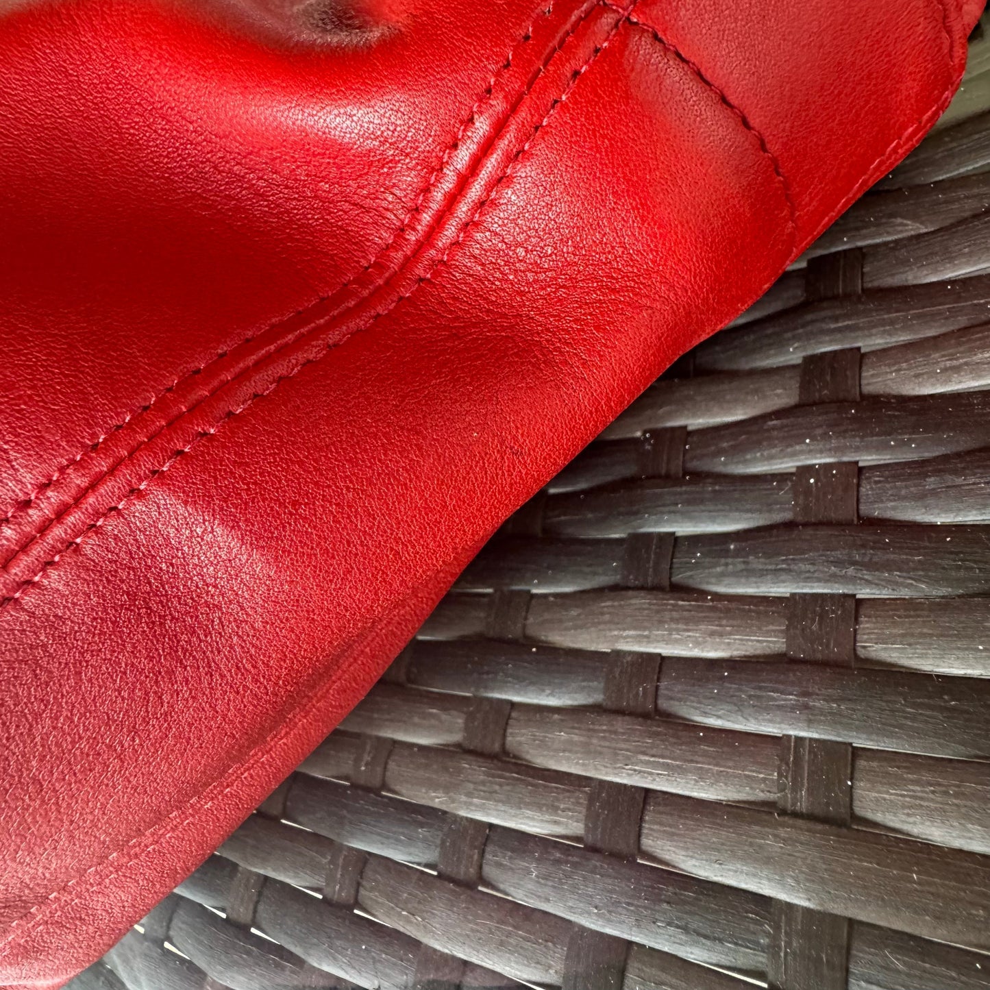 Vintage Coach Soho Red Eldridge Hobo 4166🍒❤️‍🔥